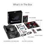 ASUS ROG Maximus Z790 Dark Hero (WiFi 7) LGA 1700(Intel 14th &13th&12th Gen) ATX Gaming Motherboard(PCIe 5.0x16, 5xM.2 Slots,DDR5,2X Thunderbolt 4 Ports, USB Type-C Front-Panel)