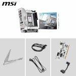 MSI MPG Z890I Edge TI WiFi Motherboard, Mini-ITX - Supports Intel Core Ultra Processors (Series 2), LGA 1851-110A SPS VRM, DDR5 Memory Boost (8600+ MT/s OC), PCIe 5.0 x16, M.2 Gen5, Wi-Fi 7, 5G LAN