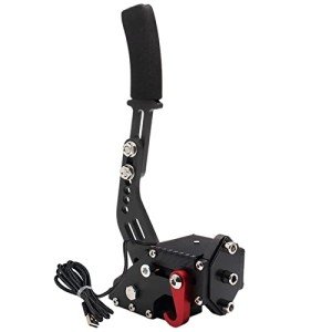 YESHMA 64 Bit USB Handbrake PC Handbrake Compatible With G25/27/29 G920 T500 T300,Professional Gaming Peripherals using for Racing Games(Black without Clamp)