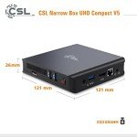 Compact Ultra HD Mini PC with Intel Celeron