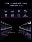 MALLRACE Laptop Computer,15.6'' FHD Display Laptop with AMD Ryzen 7 5825U Processor(8C/16T,Up to 4.5Hz), 16GB DDR4x2 512GB SSD Notebook Computer with Numeric Keyboard, WIFI6