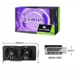 Mllse RX 5700 XT Graphics Card, Radeon RX 5700 XT 8GB GDDR6 2560SP 256bit PCI-e 4.0 x16 GPU Computer Video Card, HDMI/DisplayPort*3 Interface, 2K 4K Game Card for Desktop PC (RX 5700 XT)