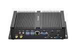 KINGDEL Fanless Industrial Computer, Mini PC, core i7 8th Gen. CPU, 16GB RAM 512GB NVMe SSD, 4K: 4096 x 2304, HD Port, VGA, 2xCOM RS232, Metal Case, Win 11 Pro