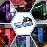 VSDISPLAY 12.6 Inch IPS LCD Screen Monitor 1920x515 Display with Cable Kit,Fit for DIY Y60 PC Case CPU GPU Secondary Monitor Panel