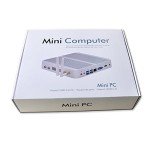 KINGDEL Fanless Industrial Computer, Mini PC, core i7 8th Gen. CPU, 16GB RAM 512GB NVMe SSD, 4K: 4096 x 2304, HD Port, VGA, 2xCOM RS232, Metal Case, Win 11 Pro