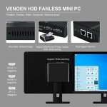 VENOEN Fanless Mini PC with 12th Gen Intel