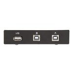 ASHATA USB 2.0 Peripheral Sharing Switch,2/4 Port USB 2.0 Manual Sharing Switch Switcher Box for PC Printer Scanner,USB Sharing Switch for 98/Me/2000/XP, for / 10 Systems(2