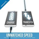 SABRENT USB 2.0 Sharing Switch up to 4 Computers and peripherals led Device Indicators + [6-Pack] 22awg Premium 3ft Micro USB Cables high Speed USB 2.0 a