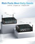 Fanless Mini Industrial PC with Core i3