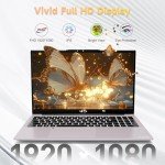 NIMO 15.6 Laptop, Student-Laptop 16GB RAM 1TB SSD 1080P FHD Laptop Intel 12th Gen Processor, Backlit Keyboard Fingerprint WiFi 6 BT5.2 Business-Laptop, 2 Years Warranty Windows 11 Laptop