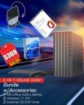 HP Envy Premium Tower Desktop - Intel i7 14700(Beat Intel i9-12900), 64GB RAM, 2TB SSD, 2TB HDD, Intel UHD Graphics 770, WiFi 6, SD Card Reader, Win 11 Pro, w/External DVD Drive, MS Office Lifetime