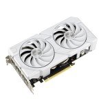 ASUS Dual GeForce RTX 4060 EVO White OC Edition 8GB GDDR6 Gaming Graphics Card White (Nvidia GeForce RTX4060 DLSS3, 246 AI Tops, PCIe 4.0, 1x HDMI 2.1a, 3X DisplayPort 1.4a,