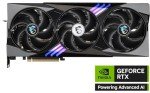 MSI Gaming RTX 5090 32G Gaming Trio OC Graphics Card (32GB GDDR7, 512-bit, Extreme Performance: 2497 MHz, DisplayPort x3 2.1a, HDMI 2.1b, NVIDIA Blackwell Architecture)