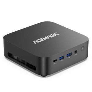 ACEMAGIC Mini PC K1 Ryzen 7 5700U(up to 4.3GHz) 32GB RAM 1TB SSD Win-11 Micro Gaming PC Triple 4K@60Hz Display/WiFi 6/BT5.2/Type-C/HDMI/Mini Computers Desktop for Light Gaming/Office Auto Power On