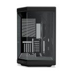 HYTE Y70 Upgraded Modern Aesthetic Dual Chamber Panoramic Tempered Glass Mid-Tower ATX Computer Gaming Case with PCIE 4.0 Riser Cable Included, Black (CS-HYTE-Y70-B)
