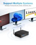 Fanless Mini Industrial PC with Core i3