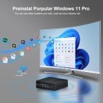 VENOEN Fanless Mini PC with 12th Gen Intel