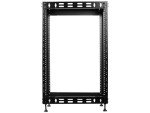 Rosewill 15U Open Frame Network Rack for Servers & AV Gear,Server Rack Floor Standing or Wall Mounted, AV Rack for 19" Networking, Servers and Audio 20 inches Depth