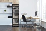 Sysracks Open Frame Server Rack 42U - Adjustable 19-inch Rackmount for Data Center, Network, and Home Server - 440lb Capacity, Vented - Ideal for IT Equipment, Servers, Networking Gear Relay