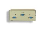 KENTEK DB9 Female 2 Way Manual Data Switch Box RS-232 D-Sub 9 Pin I/O AB Port for PC MAC to Peripherals Devices Printer