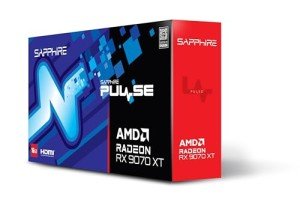 Sapphire Pulse AMD Radeonâ„¢ RX 9070 XT Gaming 16GB Dual HDMI/Dual DP