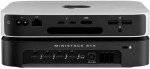 OWC 20TB (16.0TB HDD, 4.0TB PCIe 3.0 NVMe M.2 2280 Solid-State Drive) miniStack STX Stackable Storage and Thunderbolt Hub Xpansion Solution, Matte Black