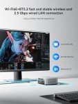 KODLIX GD90 Mini PC, 12th Gen Intel i9-12900HK(14C/20T), 32GB DDR4 RAM 1TB SSD Desktop Mini Computers, 4K Triple Display Small Computer HDMI+DP+USB-C, Micro PC WiFi6E/BT5.2/2.5G LAN for Home/Office
