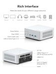 KODLIX GD90 Mini PC, 12th Gen Intel i9-12900HK(14C/20T), 32GB DDR4 RAM 1TB SSD Desktop Mini Computers, 4K Triple Display Small Computer HDMI+DP+USB-C, Micro PC WiFi6E/BT5.2/2.5G LAN for Home/Office