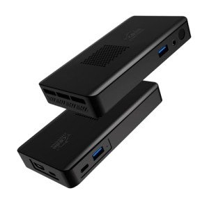 JINGSHA Mini PC Windows11 Pro,16GB DDR5 512GB M.2 SSD Mini Computers,Intel N100 Micro PC,Dual 4K HDMI/USB-C,WiFi6,BT5.2,VESA,Compact Desktop Computer for NAS Home Office, Gaming,Business Small pc