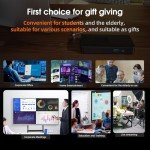 JINGSHA Mini PC Windows11 Pro,16GB DDR5 512GB M.2 SSD Mini Computers,Intel N100 Micro PC,Dual 4K HDMI/USB-C,WiFi6,BT5.2,VESA,Compact Desktop Computer for NAS Home Office, Gaming,Business Small pc