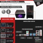 SYSTEMTREFF Gaming PC with Ryzen 7 and RX Vega
