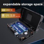 JINGSHA Mini PC Windows11 Pro,16GB DDR5 512GB M.2 SSD Mini Computers,Intel N100 Micro PC,Dual 4K HDMI/USB-C,WiFi6,BT5.2,VESA,Compact Desktop Computer for NAS Home Office, Gaming,Business Small pc
