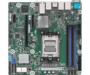 AsRock Rack B650D4U-2L2T/BCM Micro-ATX Server Motherboard Single Socket AMD Ryzen 7000 Series Processors (LGA 1718) B650E PCIe 5.0 Dual 10G LAN