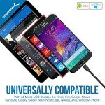 SABRENT USB 3.0 Sharing Switch and Hub for Multiple Computers and Peripherals with 3-Port Aluminum Mini USB 3.0 Hub and 6-Pack 3ft Micro USB Cables