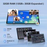 DOOGEE T20 Ultra 12" Gaming Tablet, 32GB RAM