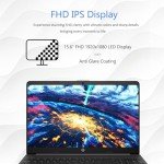 HP 15 Laptop, 32GB RAM, 1TB PCIe SSD, 15.6" FHD 1080p IPS Display, AMD Athlon Silver 3050U Processor, AMD Radeon Graphics, Ethernet Port RJ-45, SD Card Reader, Windows 11 Pro, WOWPC Recovery USB