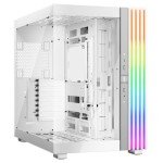 be quiet! Light Base 900 DX White PC case | Fully Windowed Front and Side Panel | Dual Chamber | ARGB LED Strip | Inverted and Horizontal Layout Customizable | E-ATX Motherboard Compatible | BGW70