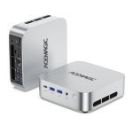 ACEMAGICIAN M1 Mini Gaming PC AMD Ryzen 7 6800H Mini PC 32GB DDR5 1TB SSD Mini Computers (8C/16T, up to 4.7GHz), 4K Triple Display Mini Desktop Computers 3.2 Type-C/LAN 2.5G/BT5.2/WiFi 6/Dual Channel