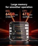 ACEMAGICIAN M1 Mini Gaming PC AMD Ryzen 7 6800H Mini PC 32GB DDR5 1TB SSD Mini Computers (8C/16T, up to 4.7GHz), 4K Triple Display Mini Desktop Computers 3.2 Type-C/LAN 2.5G/BT5.2/WiFi 6/Dual Channel
