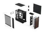 Fractal Design North XL RC Charcoal Black TG Dark - Reverse Connection Motherboard Compatible - Three 140mm Aspect PWM Fans Included- Type C USB - ATX Airflow Full Tower PC Gaming case