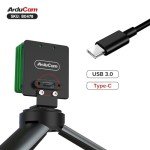 Arducam USB 3.0 Camera, 120fps High-Speed USB Camera Module, IMX586 48MP High-Resolution Webcam with 78°(D) Motorized Focus Lens and Metal Case, Compatible with Windows and Linux OS