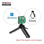 Arducam USB 3.0 Camera, 120fps High-Speed USB Camera Module, IMX586 48MP High-Resolution Webcam with 78°(D) Motorized Focus Lens and Metal Case, Compatible with Windows and Linux OS
