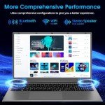 Naclud 17.3" Windows 11 Laptop with 12GB RAM