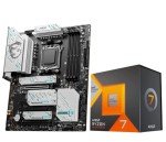 INLAND Micro Center AMD Ryzen 7 7800X3D CPU Processor with MSI X670E Gaming Plus Motherboard, AM5 Socket, DDR5, PCIe 5.0, WiFi 6E