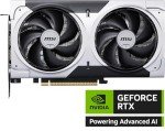 MSI NVIDIA GeForce RTX 5060 Ti 8G Ventus 2X OC Plus GDDR7 128bit Gaming Graphics Card, Boost Clock up to 2617 MHz, PCIe Gen 5, DLSS 4, DP 2.1 x 3, HDMI 2.1 x 1, SFF Ready