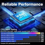 HEIGAOLAP Fanless Mini PC Stick with 4K Support