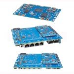 youyeetoo Banana Pi BPI R4 WiFi 7 Router Single Board Computer - Assembled, 4GB RAM, 8GB eMMC, MediaTek MT7988A Chip, 2X 10Gbe SFP Slots, 4X Gbe Ports, Metal Case (Wi-Fi 7 Paket Bulk)