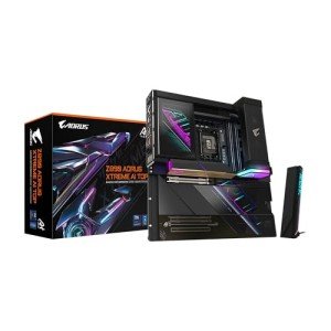 GIGABYTE Z890 AORUS Xtreme AI TOP Intel Core Ultra (Series 2) LGA 1851 Motherboard, E-ATX, DDR5, 4X M.2, PCIe 5.0, Thunderbolt 5, WIFI7, 10GbE LAN, EZ-Latch