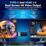 HEIGAOLAP Fanless Mini PC Stick with 4K Support