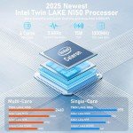 FUNYET 16 Inch Gaming Laptop, Laptop Computer 2025 Windows 11 Pro, 16GB RAM 1TB SSD, Intel 12th Gen N150 Processor(up to 3.6GHz), Backlit Keyboard, FHD 1920 * 1200, Fingerprint Unlock